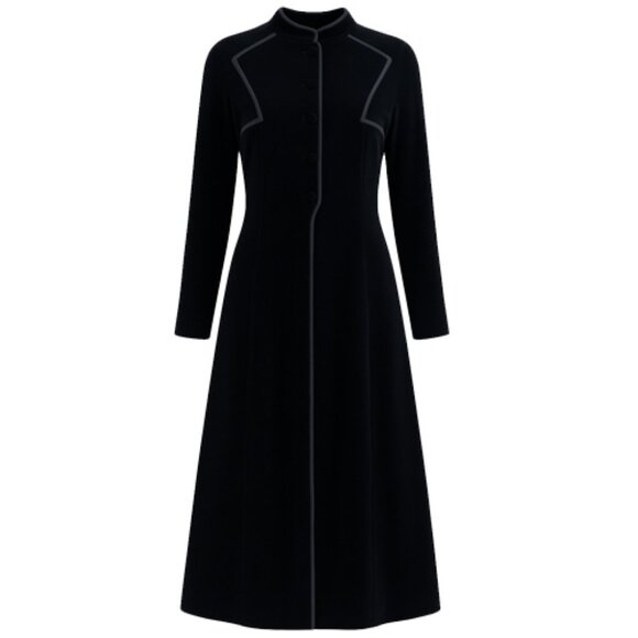 Redleys – Boston Wellesley Hyann’s Vintage Velvet Duster Coat - Picture 1 of 2
